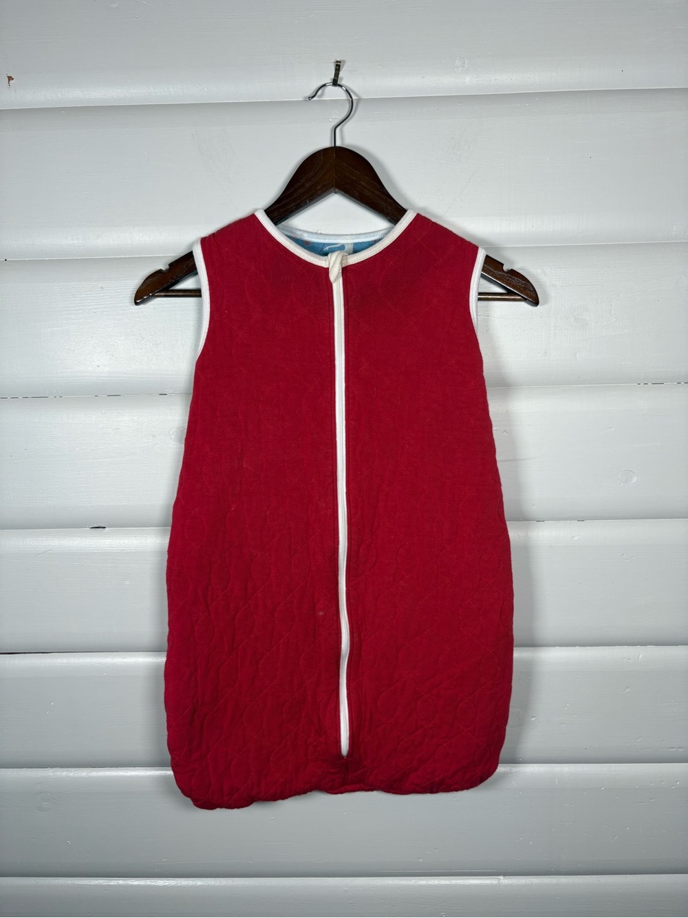 Kickee Pants Quilted Bamboo Sleep Sack Wearable Blanket 0-6M Red